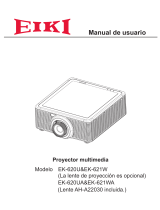 Eiki EK-621W Manual de usuario