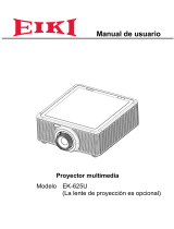 Eiki EK-625U Manual de usuario