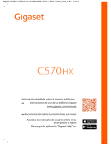 Gigaset C570HX Manual de usuario