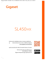 Gigaset SL450HX Guía del usuario