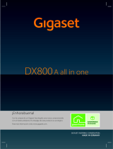 Gigaset DX800A all in one Guía del usuario