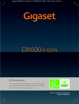 Gigaset DX600A ISDN Guía del usuario