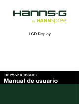 Hannspree HE 195 ANB Manual de usuario