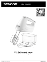 Sencor SHM 5206WH-EUE3 Manual de usuario