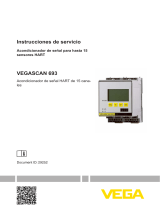 Vega VEGASCAN 693 Instrucciones de operación