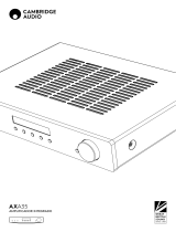 Cambridge Audio AXA35 Manual de usuario