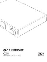 Cambridge Audio CXN Manual de usuario
