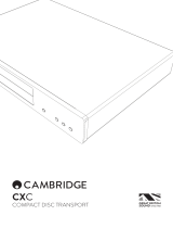 Cambridge Audio CXC Manual de usuario