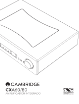 CAMBRIDGE CXA 60/80 El manual del propietario