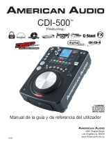 ADJ CDI 500 Manual de usuario
