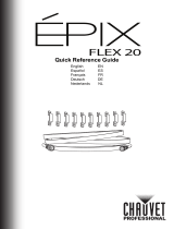 Chauvet Professional ÉPIX Guia de referencia