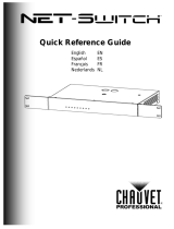 Chauvet NET-Switch Guia de referencia