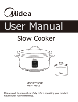 Midea MSC1765DIP El manual del propietario
