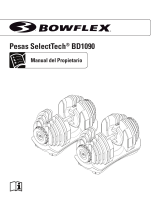 Bowflex Pesas SelectTech BD1090 El manual del propietario