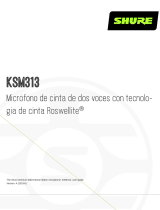 Shure KSM313 Guía del usuario