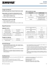 Shure SBC902 Guía del usuario