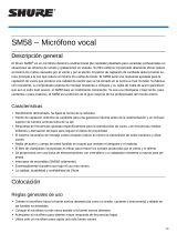 Shure SM58 Manual de usuario