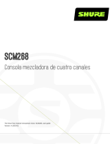 Shure SCM268 Guía del usuario