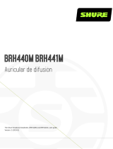 Shure BRH44xM Guía del usuario
