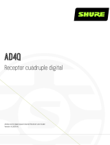 Shure AD4D Manual de usuario