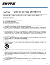 Shure AD610 Guía del usuario