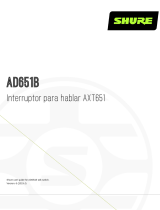 Shure AD651B Guía del usuario