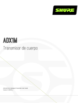 Shure ADX1M Guía del usuario