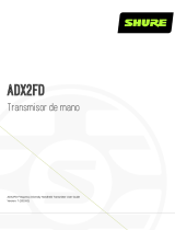 Shure ADX2 Manual de usuario