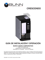Bunn Crescendo®, 120V 60Hz Guía de instalación