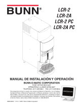 Bunn LCR-2  Guía de instalación