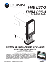 Bunn FMD DBC-3 BLK Guía de instalación