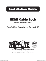 Tripp Lite P568-000-LOCK HDMI Cable Lock Guía de instalación