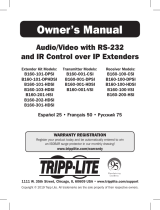 Tripp Lite Audio/Video El manual del propietario