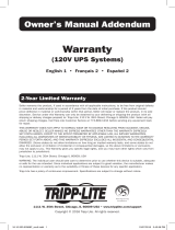 Tripp Lite 120V UPS Systems El manual del propietario