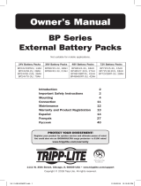 Tripp Lite BP Series External Battery Packs El manual del propietario