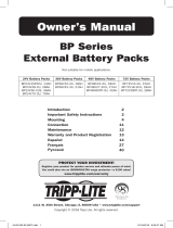 Tripp Lite BP Series External Battery Packs El manual del propietario