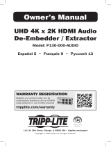 Tripp Lite P130-000-AUDIO El manual del propietario