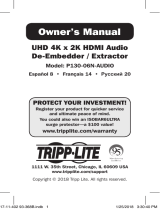 Tripp Lite P130-06N-AUDIO El manual del propietario