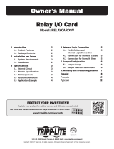 Tripp Lite RELAYCARDSV El manual del propietario