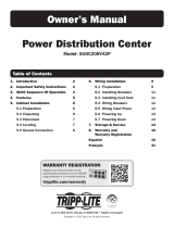 Tripp Lite SUDC208V42P 3-Phase Power Distribution System El manual del propietario