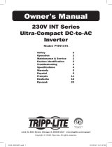 Tripp Lite 230V INT Series El manual del propietario