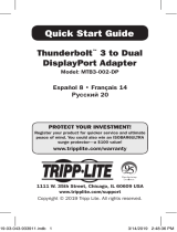 Tripp Lite MTB3-002-DP Guía de inicio rápido