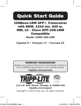 Tripp Lite N286-10G-LRM Guía de inicio rápido