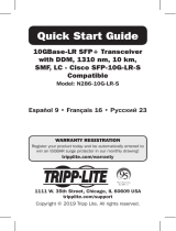 Tripp Lite N286-10G-LR-S Guía de inicio rápido