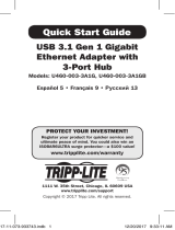 Tripp Lite U460-003-3A1GB Guía de inicio rápido