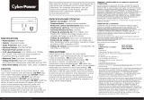 CyberPower CSP100R Manual de usuario