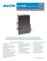 SATO LP 100R Laser Printer Ficha de datos