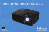 Infocus IN126x Guía del usuario