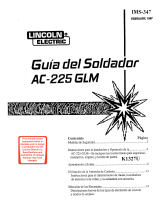 Lincoln Electric AC-225 GLM Instrucciones de operación