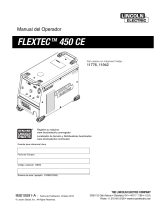 Lincoln Electric FLEXTEC 450 CE Instrucciones de operación